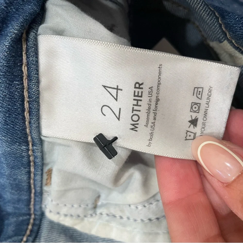 MOTHER The Hustler Ankle Fray In Healing Jar Size 24 - Picture 9 of 10